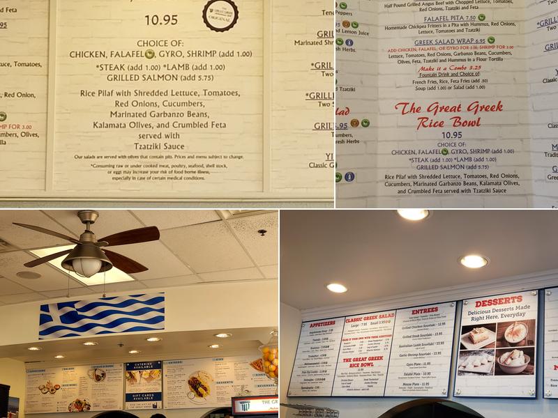 The Great Greek Mediterranean Grill - Henderson, NV Menu