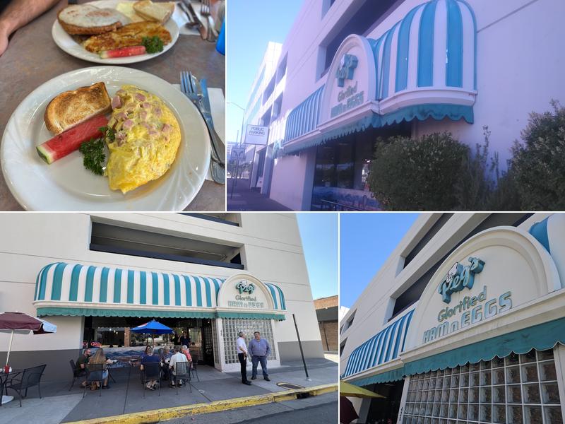 Peg's Glorified Ham n Eggs - S Sierra St
