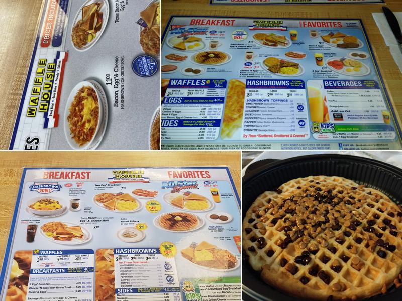 Waffle House Menu