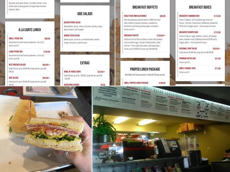 Rubicon Deli Menu