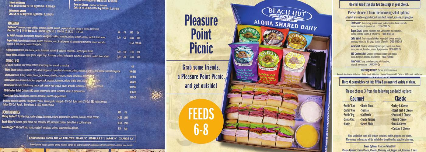 Beach Hut Deli (NW Reno) Menu