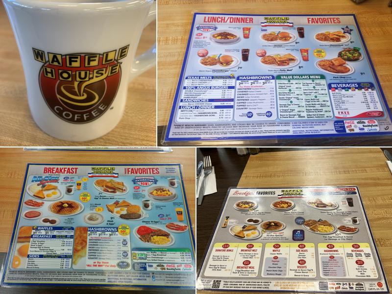 Waffle House Menu