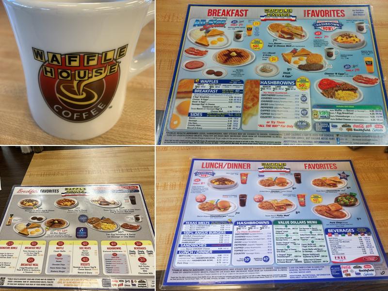 Waffle House Menu