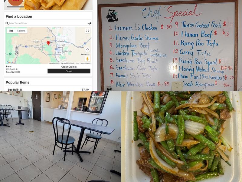 Egg Roll King Menu
