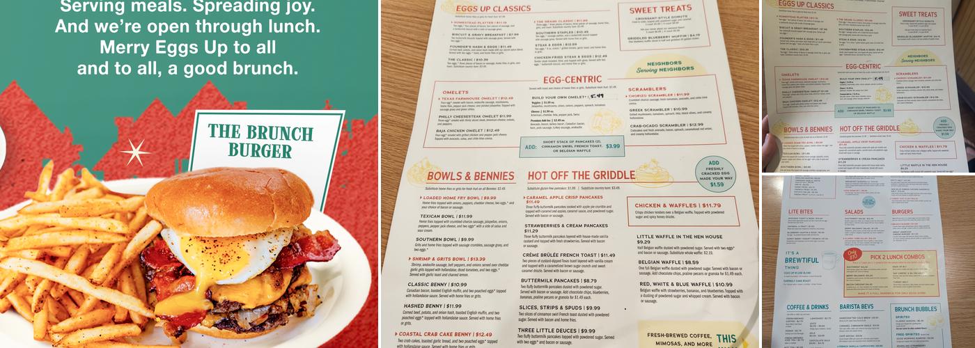 Eggs Up Grill Menu
