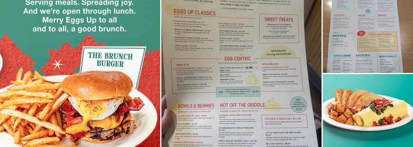 Eggs Up Grill Menu