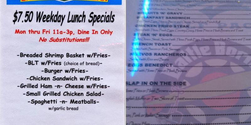 Coach's Grill & Sports Bar Menu