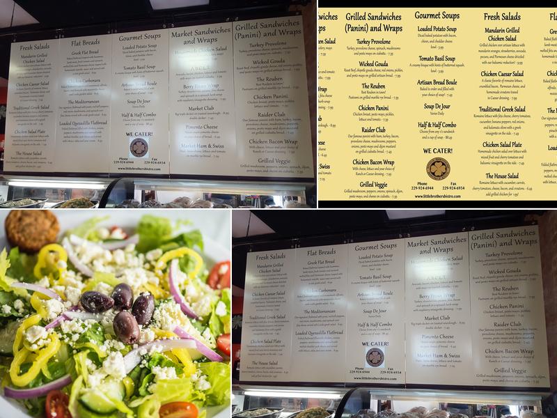 Little Brother's Bistro & Cafe Menu