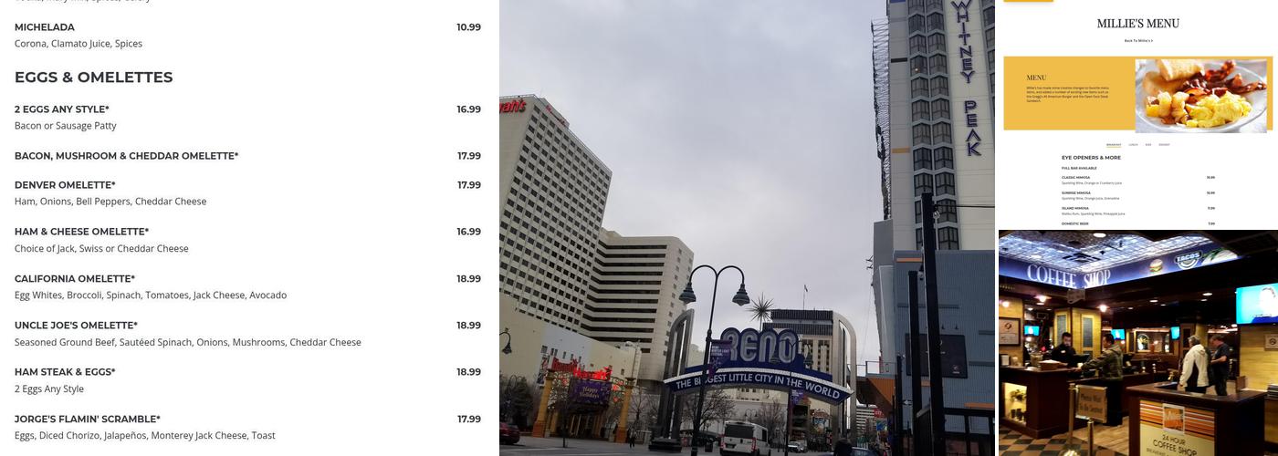 Millies Menu