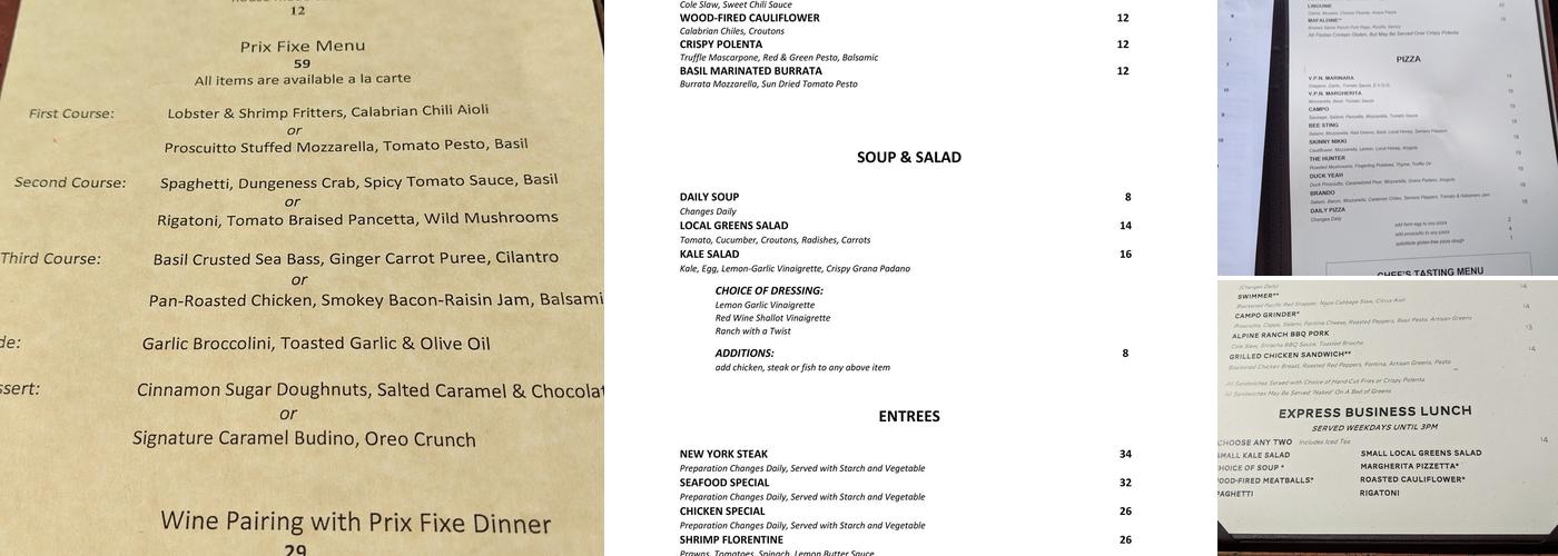 Campo Menu