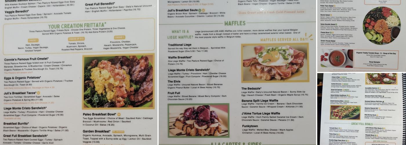 Great Full Gardens - MIDTOWN Menu