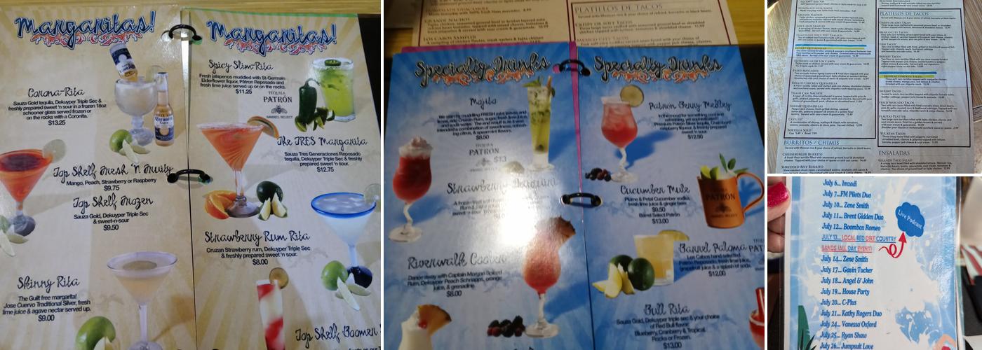 Los Cabos Mexican Grill and Cantina Menu