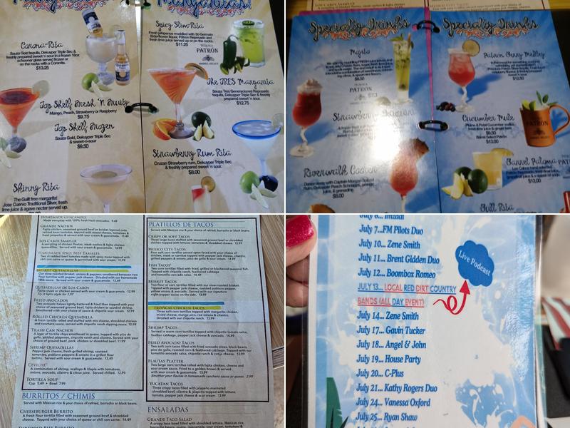 Los Cabos Mexican Grill and Cantina Menu