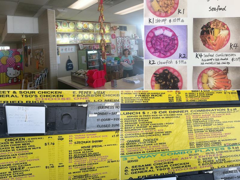 Jacky Chen Express Menu