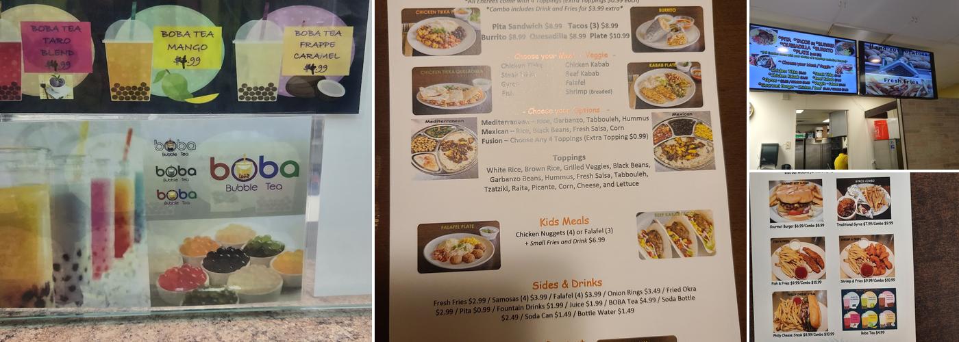 Tikka Kabab Menu