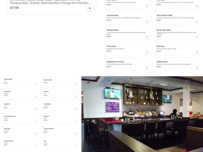 Ichiban Japanese Steakhouse & Sushi Bar Menu