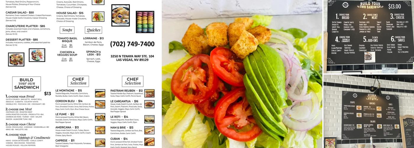 La Cantine Menu