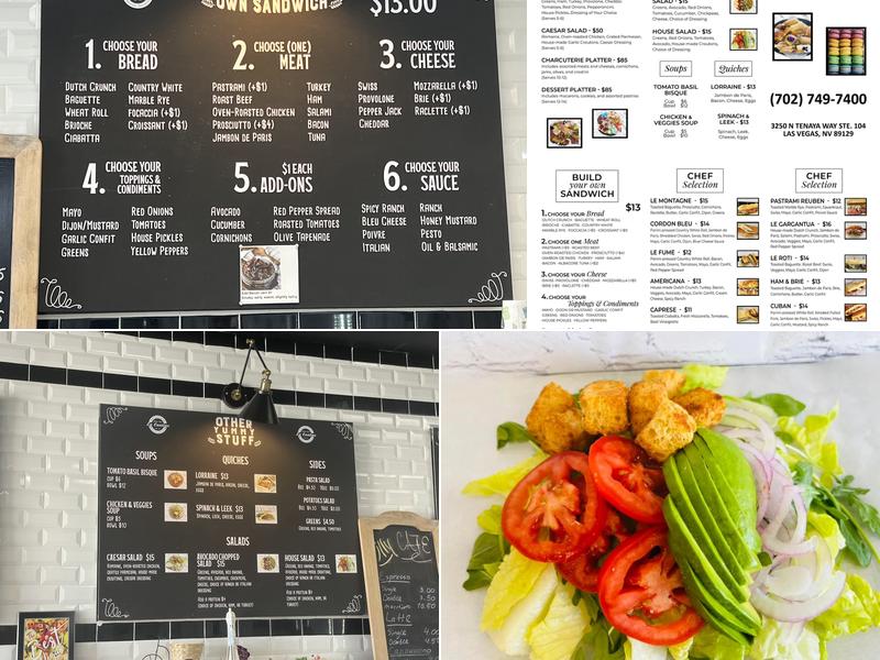 La Cantine Menu