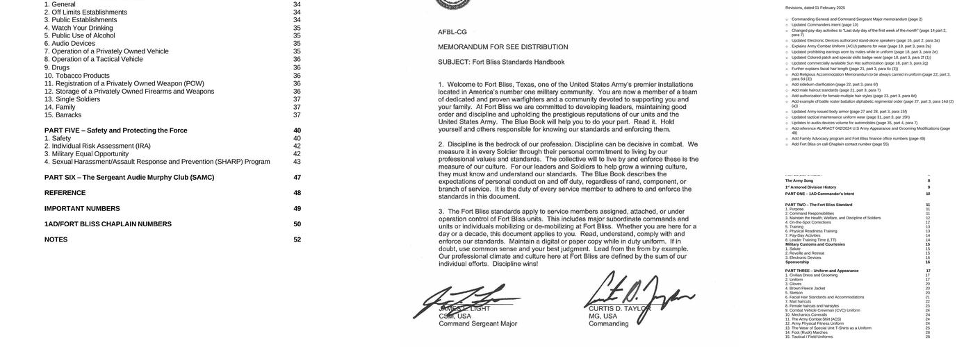 Strike Hard Cafe Menu