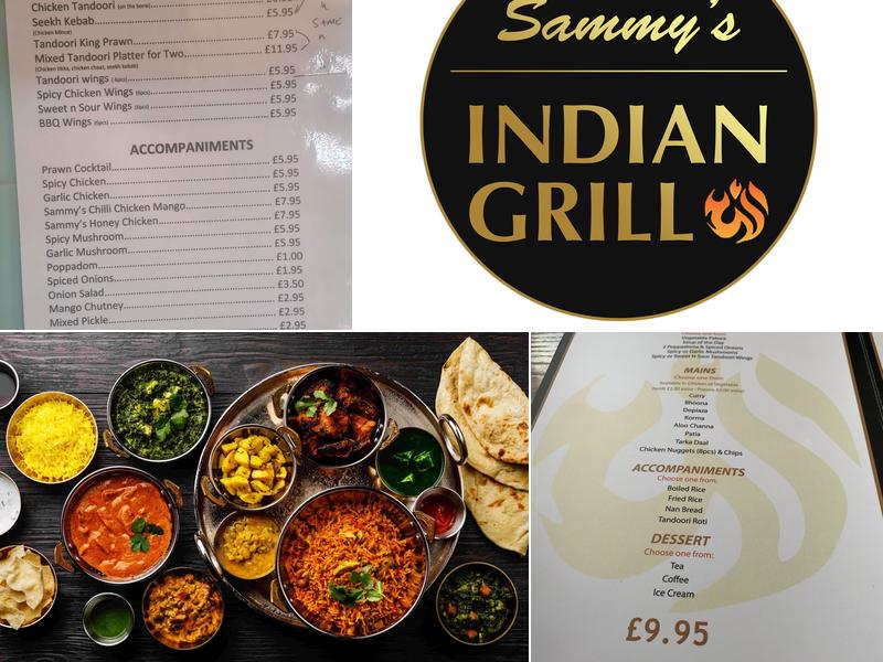 Sammy's Indian Grill Restaurant - Gin & Cocktail Lounge Menu