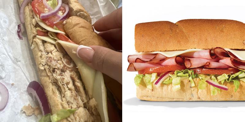 Subway Menu
