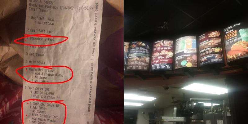 Taco Bell Menu