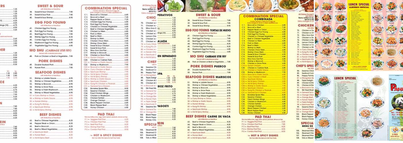 Panda Menu