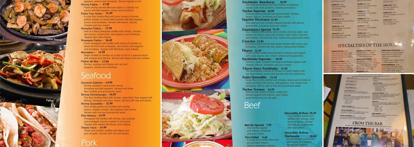 El Toreo Menu