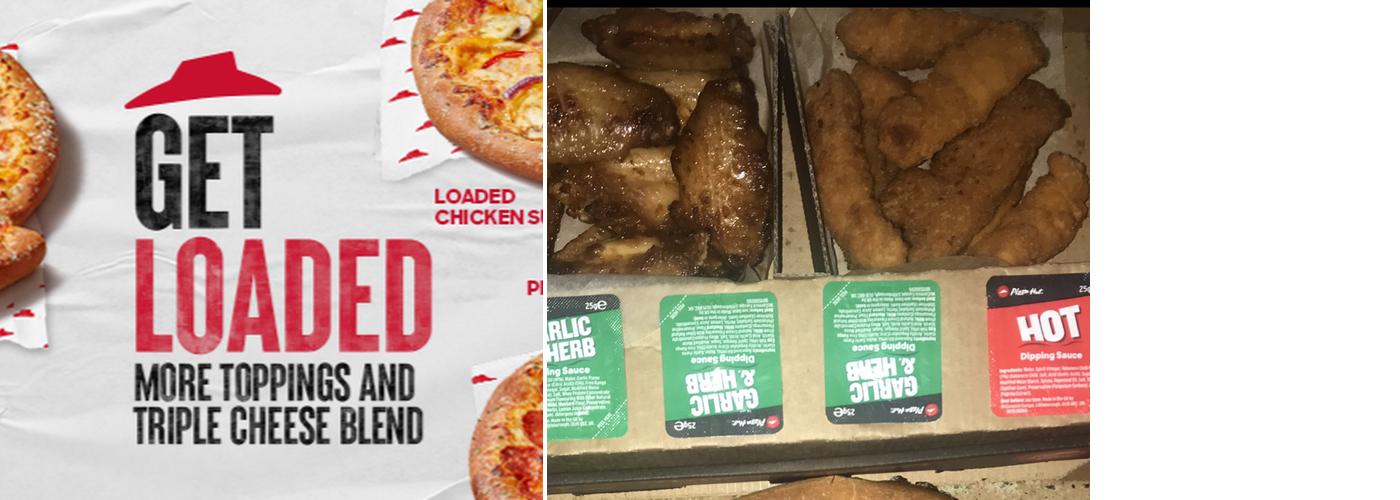 Pizza Hut Delivery Menu