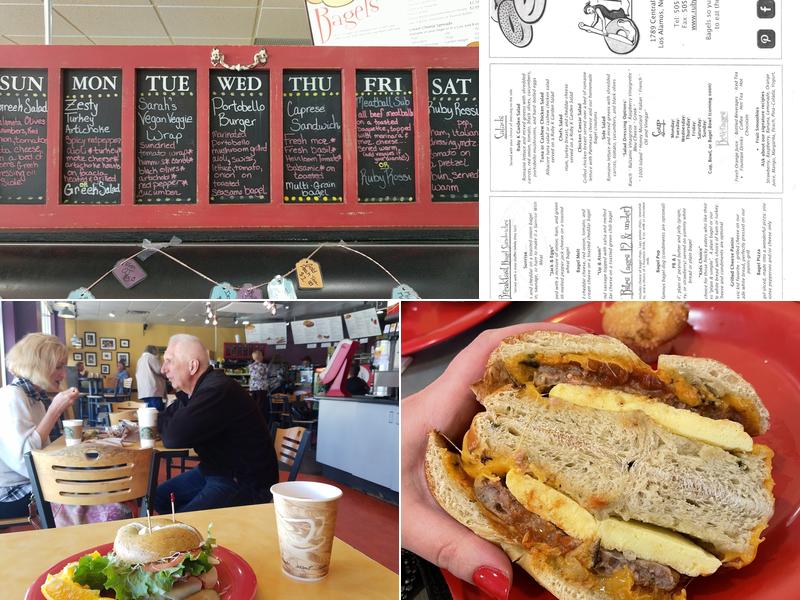 Ruby K's Bagel Cafe Menu