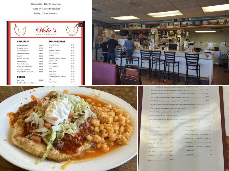 Viola's Menu