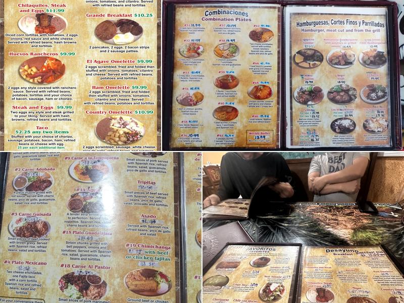 Los Agaves Restaurant - Mexican Food Jalisco Style Menu