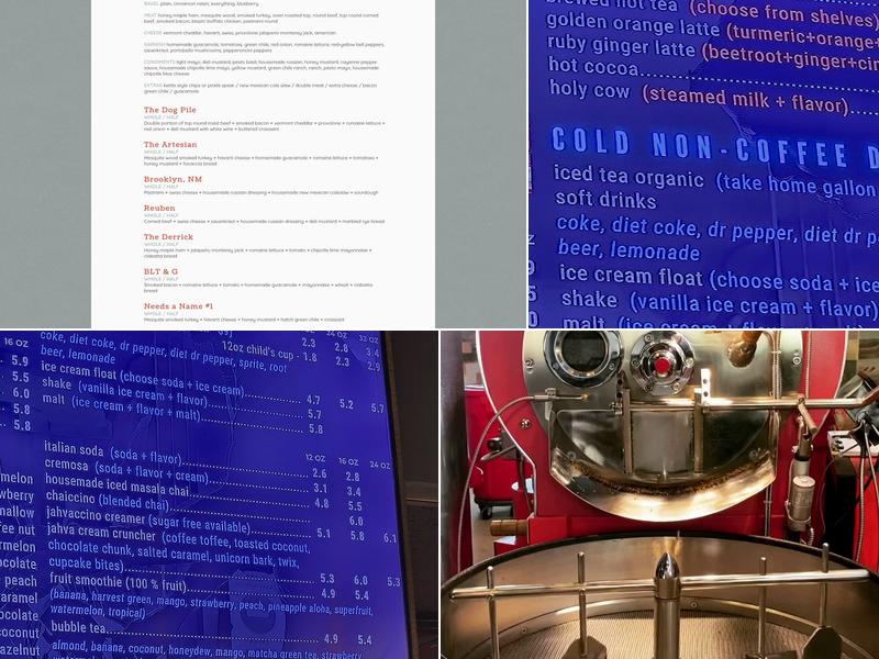 Kith+Kin Roasting Co Menu