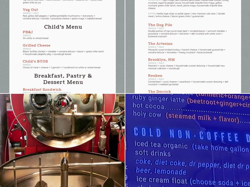 Kith+Kin Roasting Co Menu