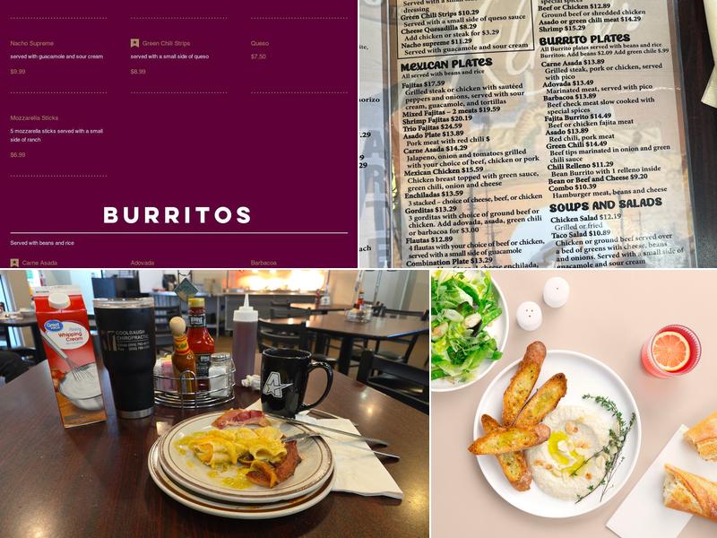 Alma's Menu