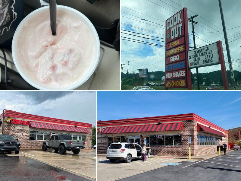 Cook Out 1346 N Eisenhower Dr, Beckley