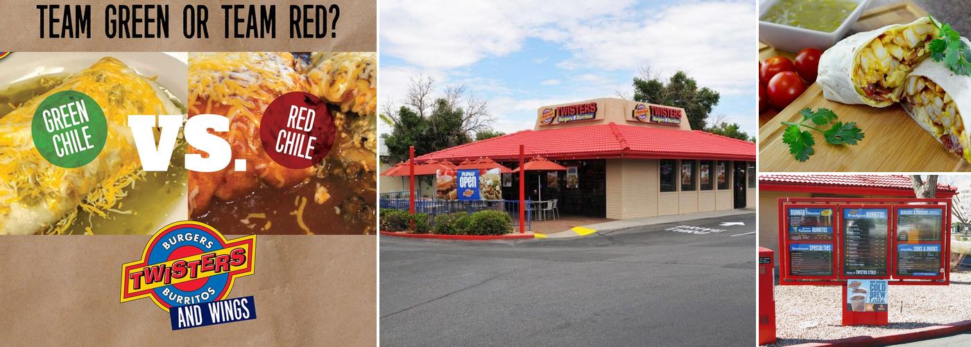 Twisters Burgers and Burritos