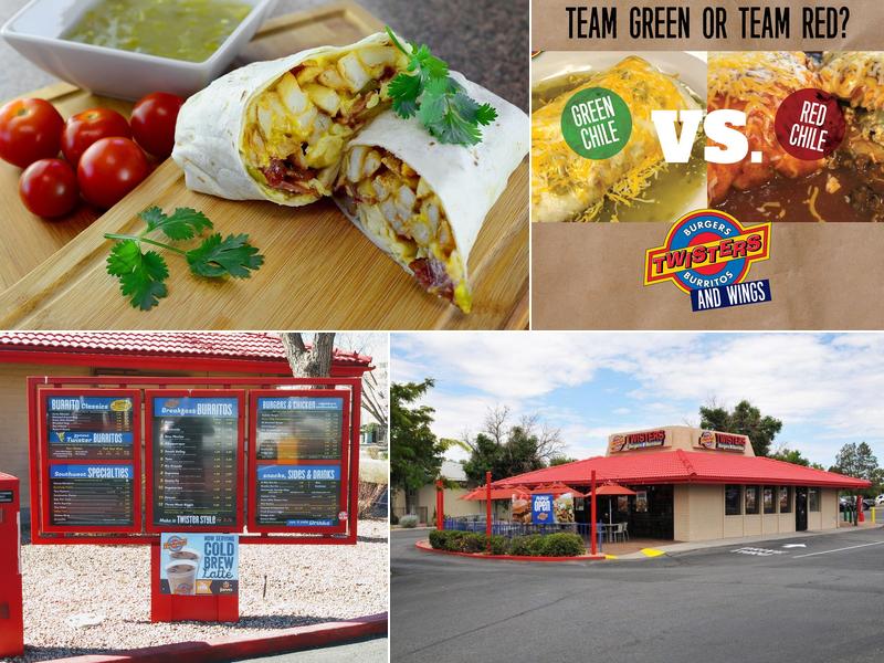 Twisters Burgers and Burritos