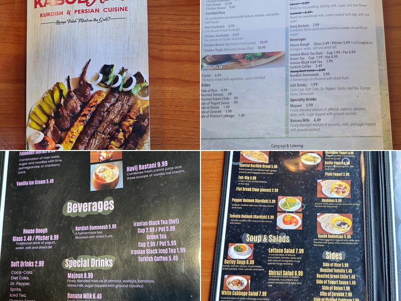Kabob House Menu