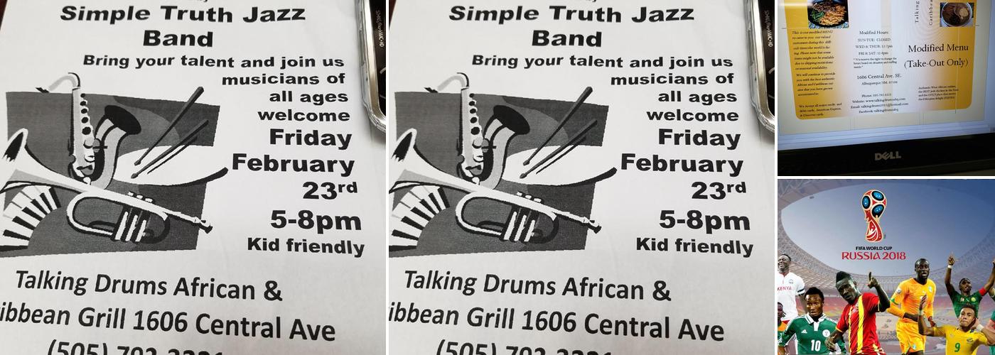 Talking Drums African & Caribbean Grill