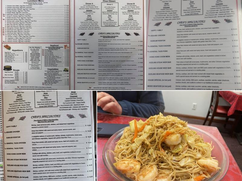 Eat First Menu