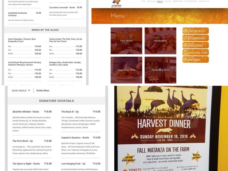 Seasons Rotisserie & Grill Menu