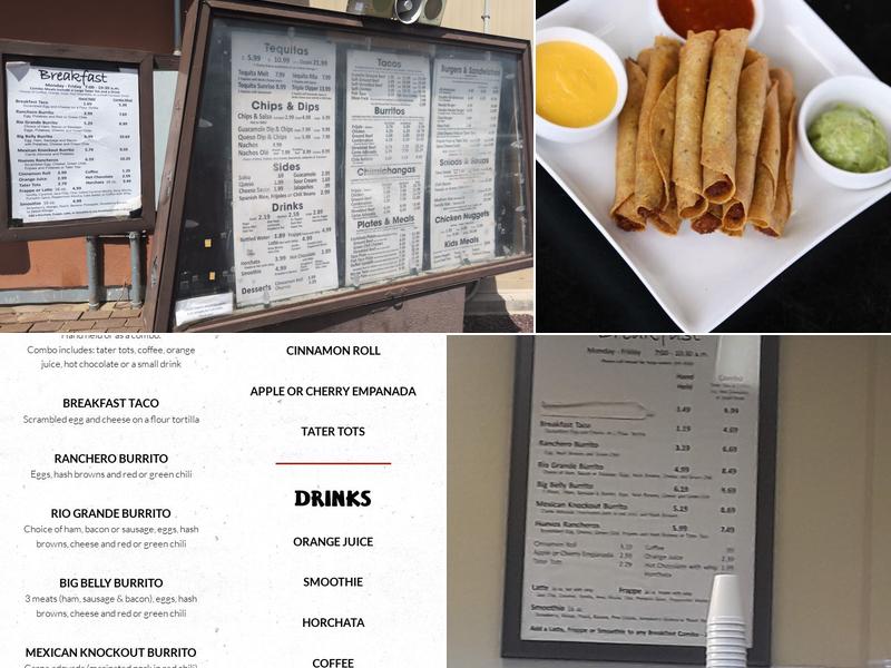 Taco Box Menu