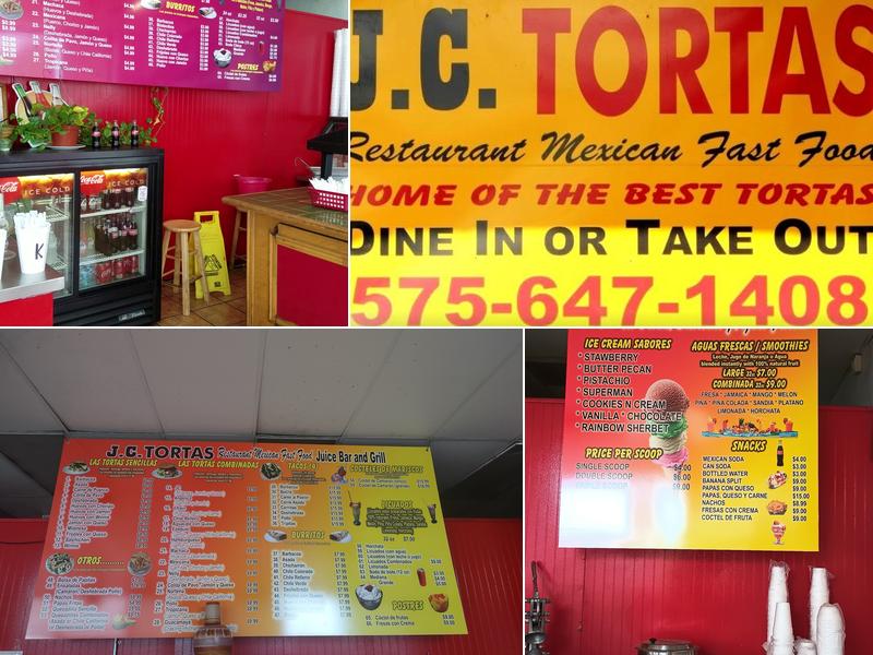 Jc Tortas Menu
