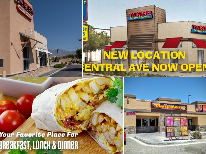 Twisters Burgers and Burritos
