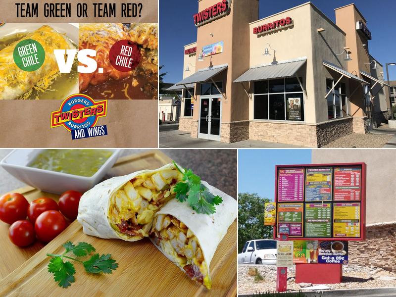 Twisters Burgers and Burritos