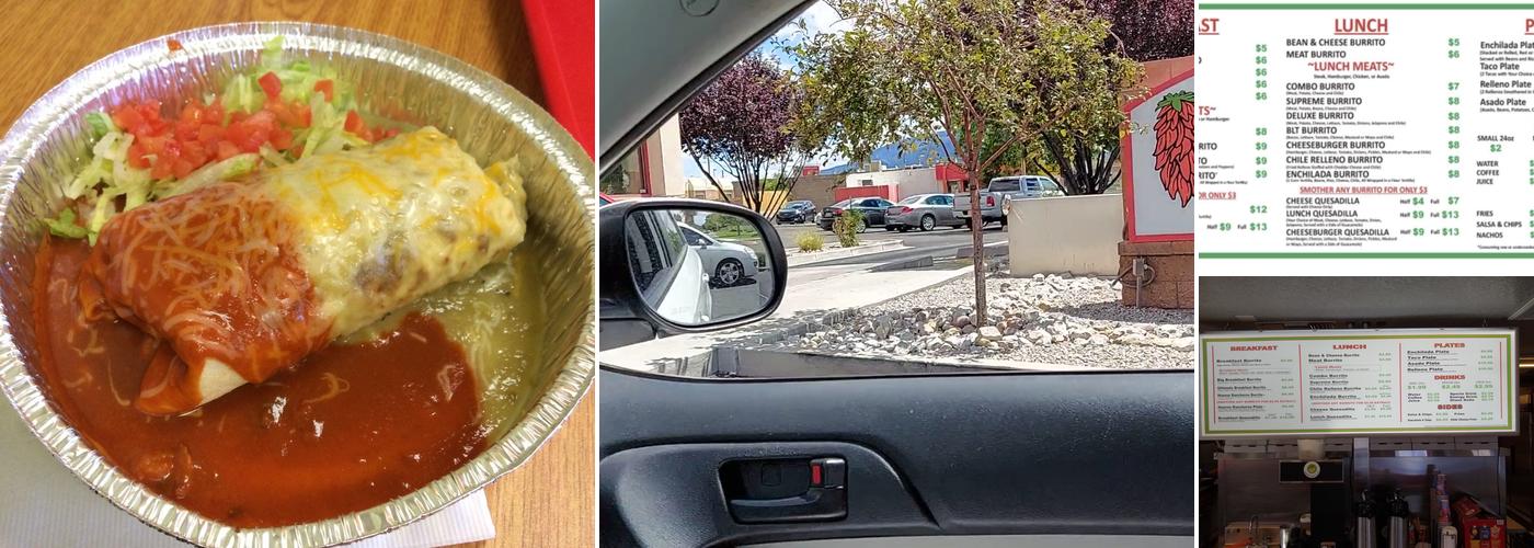 Burrito Express Menu