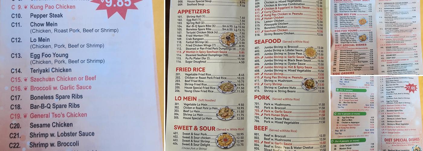 Best Lee's Menu