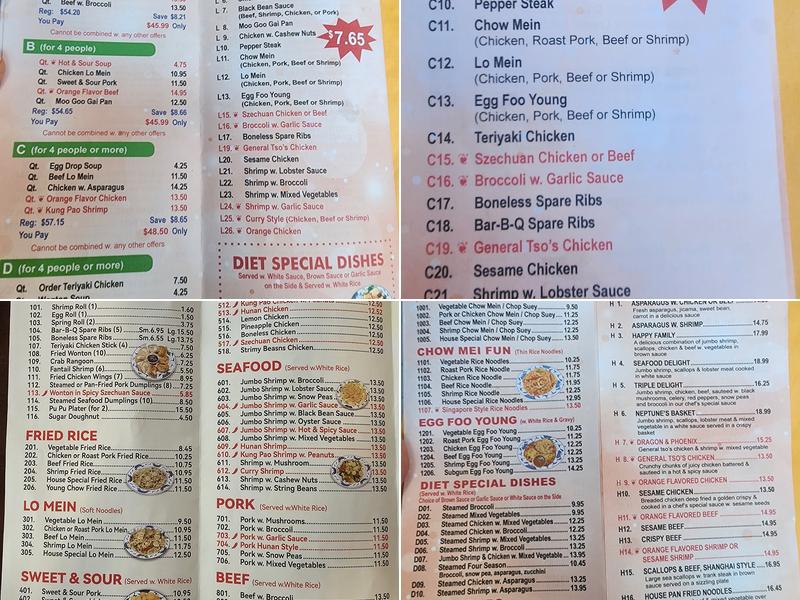 Best Lee's Menu