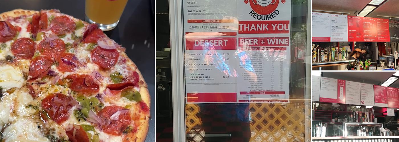 Back Road Pizza Menu